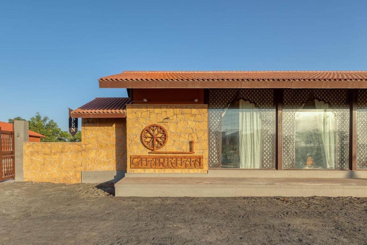 Ferienwohnung The Kutchh Courtyard Kukma Exterior foto